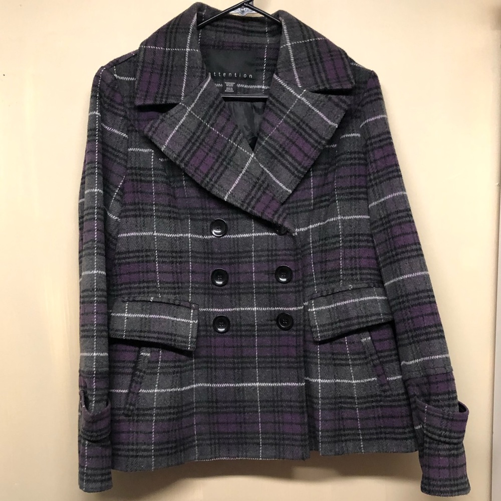 Plaid Coat